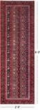 Shall Persian Gabbeh Hand Knotted Wool Runner Rug - 2' 8" X 8' 0"