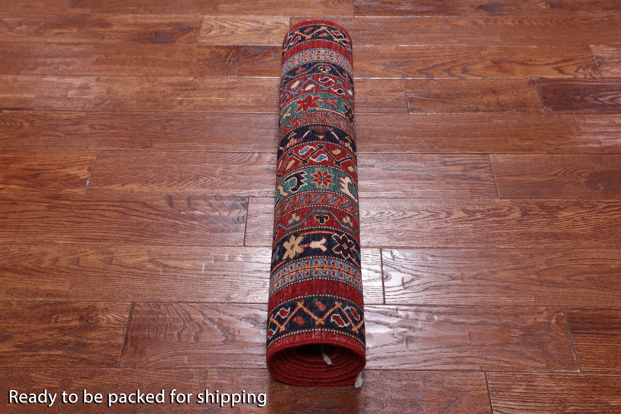 Shall Persian Gabbeh Hand Knotted Wool Runner Rug - 2' 8" X 8' 0"