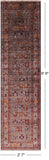 Tribal Persian Gabbeh Handmade Wool Runner Rug - 2' 7" X 9' 9" - Golden Nile