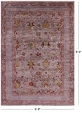 Peshawar Hand Knotted Wool Rug - 5' 8" X 8' 0" - Golden Nile