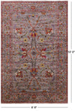 Peshawar Hand Knotted Wool Rug - 6' 8" X 10' 0" - Golden Nile
