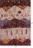 Tribal Persian Gabbeh Handmade Wool Rug - 5' 8" X 8' 4" - Golden Nile