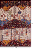 Tribal Persian Gabbeh Handmade Wool Rug - 5' 8" X 8' 4" - Golden Nile