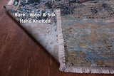 Modern Handmade Wool & Silk Rug - 8' 3" X 10' 0" - Golden Nile