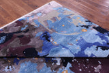 SUPER SALE Modern Hand Knotted Wool & Silk Galaxy Design Rug - 8' 2" X 10' 0"