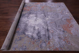 Modern Hand Knotted Wool & Silk Rug - 8' 0" X 9' 10" - Golden Nile