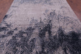 Modern Hand Knotted Wool & Silk Rug - 8' 1" X 10' 1" - Golden Nile
