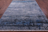 Modern Hand Knotted Wool & Silk Rug - 8' 1" X 10' 1" - Golden Nile