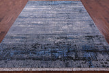 Modern Hand Knotted Wool & Silk Rug - 8' 1" X 10' 1" - Golden Nile