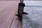 Modern Hand Knotted Wool & Silk Rug - 8' 1" X 10' 1" - Golden Nile