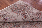 Modern Hand Knotted Wool & Silk Rug - 8' 0" X 10' 2" - Golden Nile