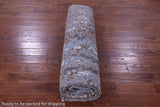 Modern Handmade Wool & Silk Rug - 9' 0" X 12' 1" - Golden Nile
