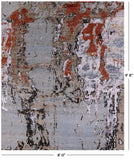 Modern Hand Knotted Wool & Silk Rug - 8' 0" X 9' 8" - Golden Nile