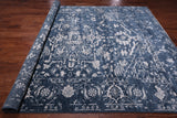 SUPER SALE Modern Hand Knotted Wool & Silk Rug - 8' 2" X 10' 5"