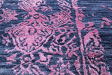 Modern Handmade Wool & Silk Rug - 9' 1" X 12' 1" - Golden Nile