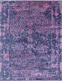 Modern Handmade Wool & Silk Rug - 9' 1" X 12' 1" - Golden Nile
