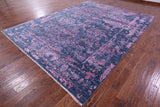 Modern Handmade Wool & Silk Rug - 9' 1" X 12' 1" - Golden Nile