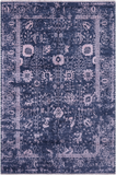 Grey Modern Hand Knotted Wool & Silk Rug - 6' 2" X 9' 3" - Golden Nile