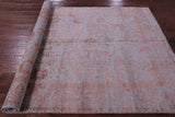 Grey Modern Handmade Wool & Silk Rug - 6' 2" X 9' 2" - Golden Nile
