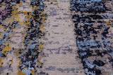 Modern Handmade Wool & Silk Rug - 8' 1" X 10' 1" - Golden Nile
