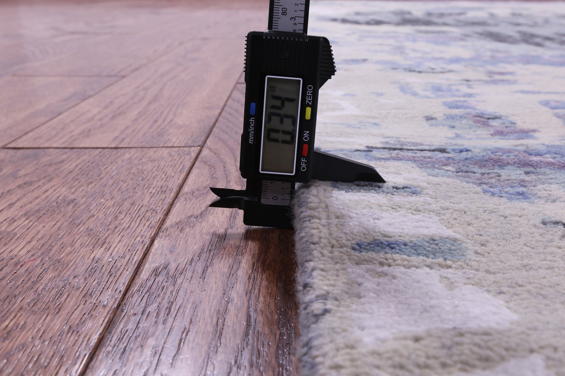 Modern Hand Knotted Wool & Silk Rug - 9' 0" X 11' 11" - Golden Nile