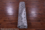 Castle View Design Modern Hand Knotted Wool & Silk Rug - 9' 1" X 12' 1" - Golden Nile