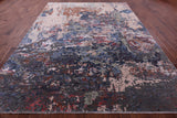 Modern Hand Knotted Wool & Silk Rug - 9' 0" X 11' 11" - Golden Nile