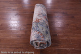 Modern Hand Knotted Wool & Silk Rug - 9' 0" X 11' 11" - Golden Nile