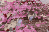 Modern Handmade Wool & Silk Rug - 9' 0" X 12' 5" - Golden Nile
