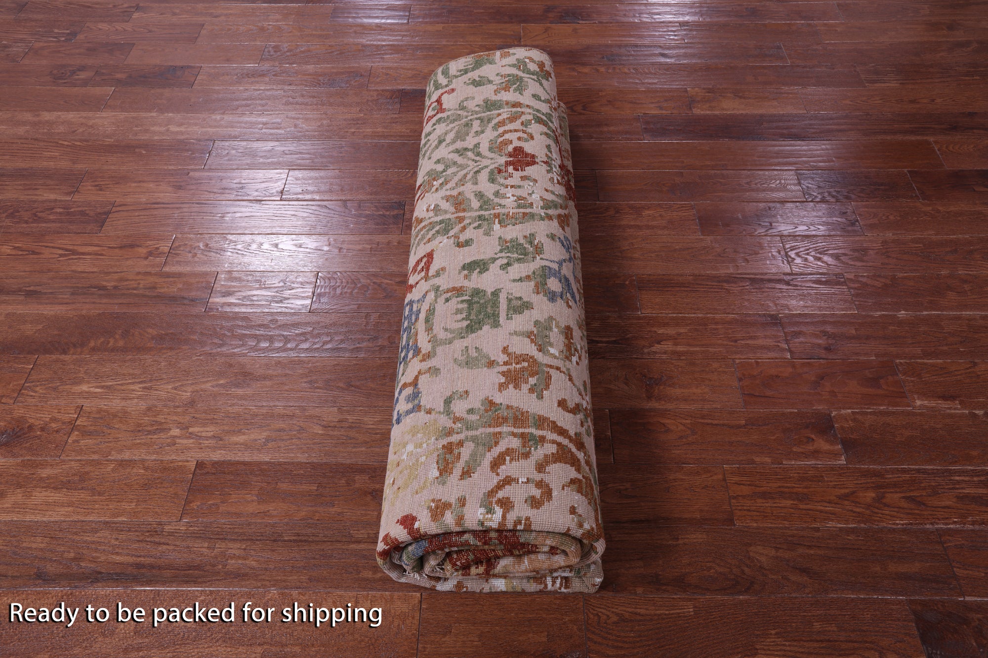 Modern Hand Knotted Wool & Silk Rug - 8' 11" X 11' 11" - Golden Nile