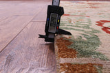 Modern Hand Knotted Wool & Silk Rug - 8' 11" X 11' 11" - Golden Nile