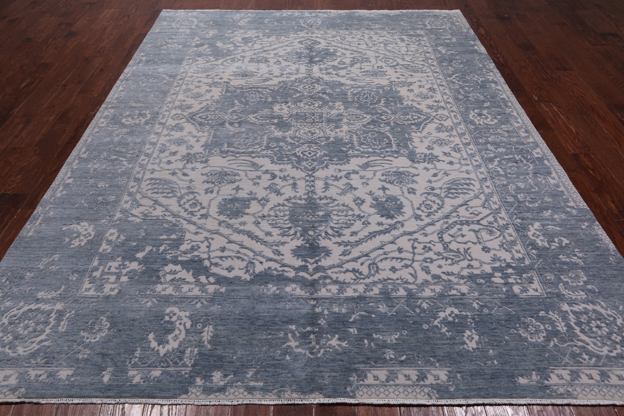 SUPER SALE Grey Persian Fine Serapi Handmade Wool Rug - 7' 10" X 10' 2"
