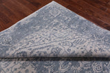SUPER SALE Grey Persian Fine Serapi Handmade Wool Rug - 7' 10" X 10' 2"