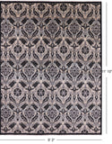 William Morris Handmade Wool Rug - 9' 3" X 11' 10" - Golden Nile