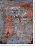 Abstract Modern Handmade Wool & Silk Rug - 9' 0" X 12' 0" - Golden Nile