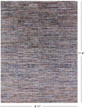 Persian Gabbeh Hand Knotted Wool Rug - 8' 11" X 11' 8" - Golden Nile