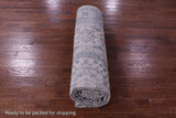Ivory Geometric Persian Mamluk Hand Knotted Wool Rug - 9' 0" X 12' 3" - Golden Nile