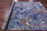 Modern Hand Knotted Wool & Silk Rug - 8' 0" X 10' 2" - Golden Nile