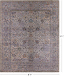 Modern Hand Knotted Wool & Silk Rug - 8' 1" X 10' 1" - Golden Nile