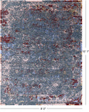 Persian Hand Knotted Wool & Silk Rug - 8' 0" X 10' 1" - Golden Nile