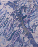 Contemporary Hand Knotted Wool & Silk Rug - 8' 1" X 9' 10" - Golden Nile