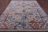 Modern Handmade Wool & Silk Rug - 8' 0" X 10' 6" - Golden Nile