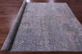 Modern Hand Knotted Wool & Silk Rug - 8' 1" X 10' 3" - Golden Nile