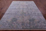 Modern Hand Knotted Wool & Silk Rug - 8' 1" X 10' 3" - Golden Nile