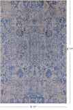 Modern Handmade Wool & Silk Rug - 5' 11" X 8' 11" - Golden Nile