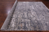 Contemporary Hand Knotted Wool & Silk Rug - 10' 0" X 14' 3" - Golden Nile