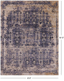 Modern Handmade Wool & Silk Rug - 8' 0" X 10' 3" - Golden Nile
