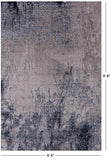 Contemporary Handmade Wool & Silk Rug - 6' 6" X 9' 8" - Golden Nile