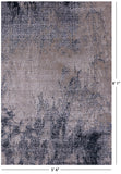 Modern Handmade Wool & Silk Rug - 5' 6" X 8' 1" - Golden Nile