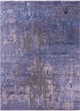 Contemporary Handmade Wool & Silk Rug - 9' 0" X 12' 4" - Golden Nile
